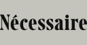 Ncessaire discount code