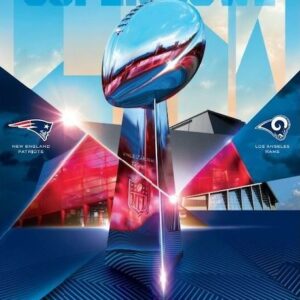 Super Bowl Stadium Program Magazine