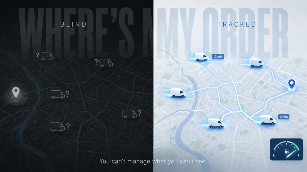 Problem: you can't see where your fleet is