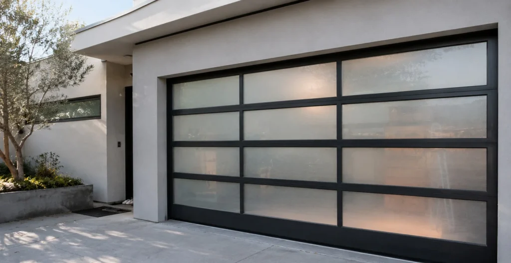 Glass and aluminium