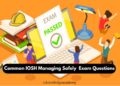 Common IOSH Managing Safely Exam Questions