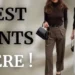 Top 6 Classy Pants for Women
