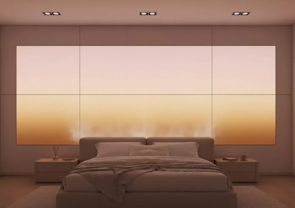 Bedroom That Wakes You Gently
