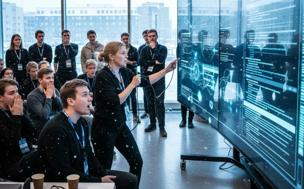 Launch Day Chaos in Helsinki