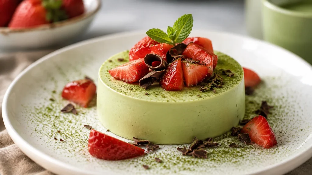 Matcha with Creamy Foods