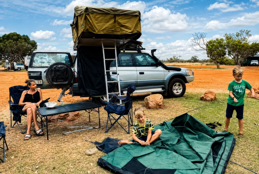 Australian family camping trips