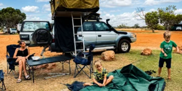 Australian family camping trips