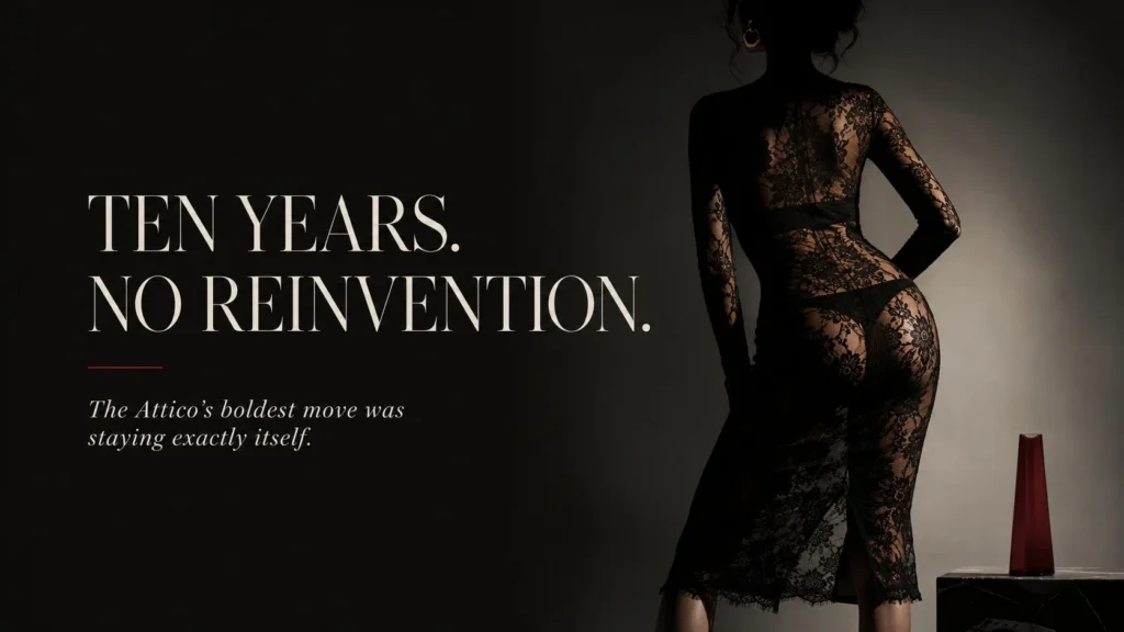 The Attico Turns Inward for Its FW26 Anniversary Collection