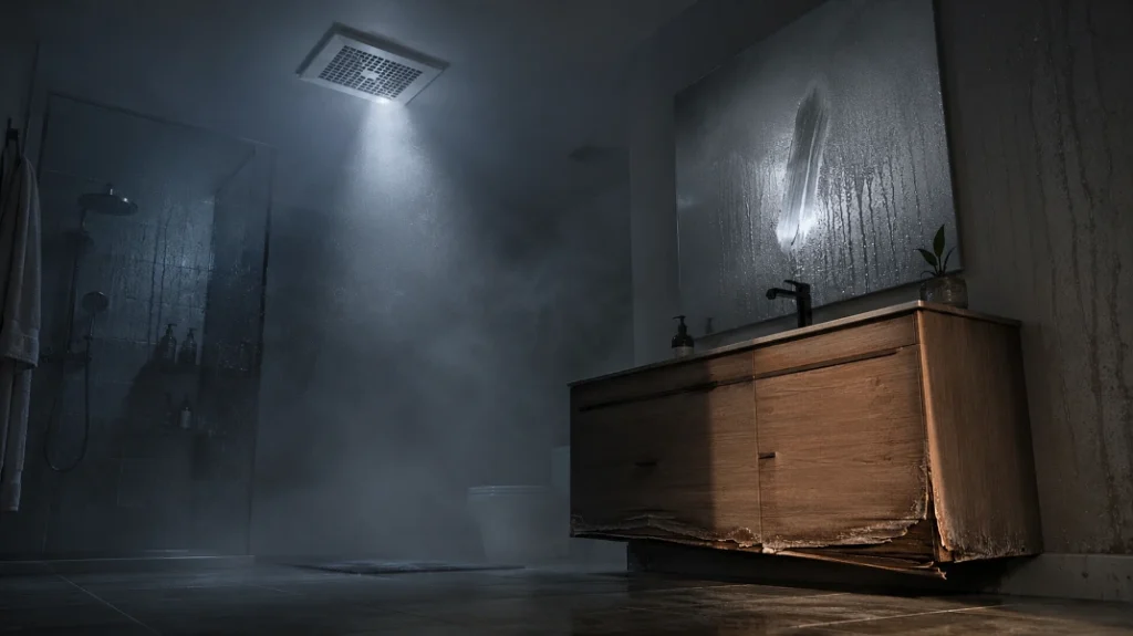 Bathroom exhaust fan