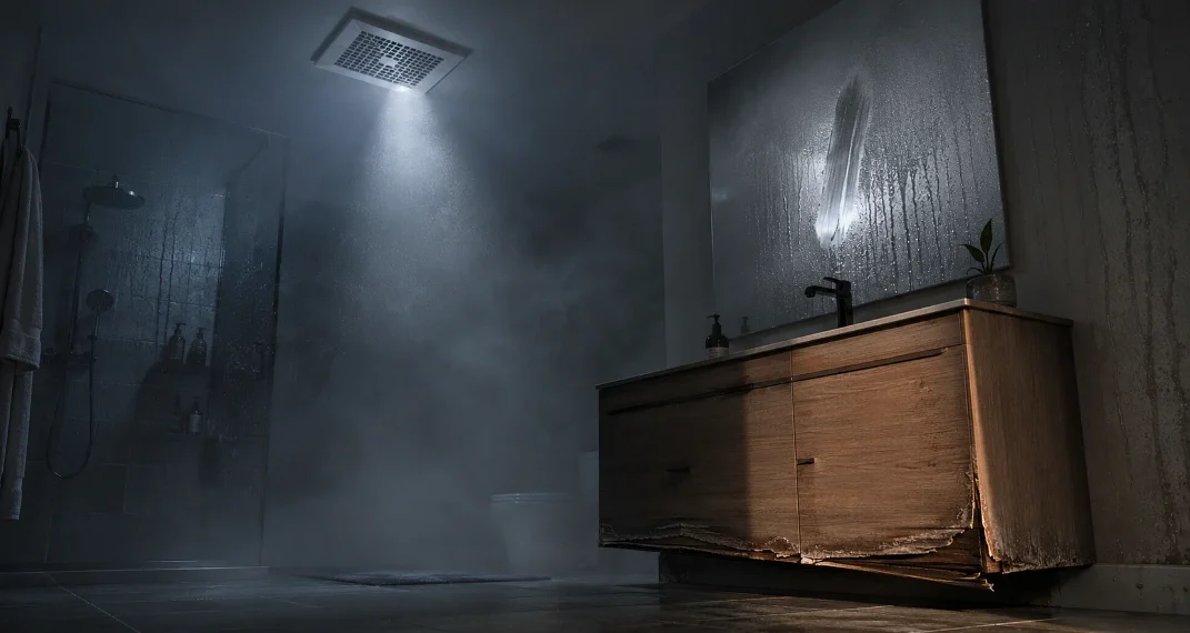 Bathroom exhaust fan