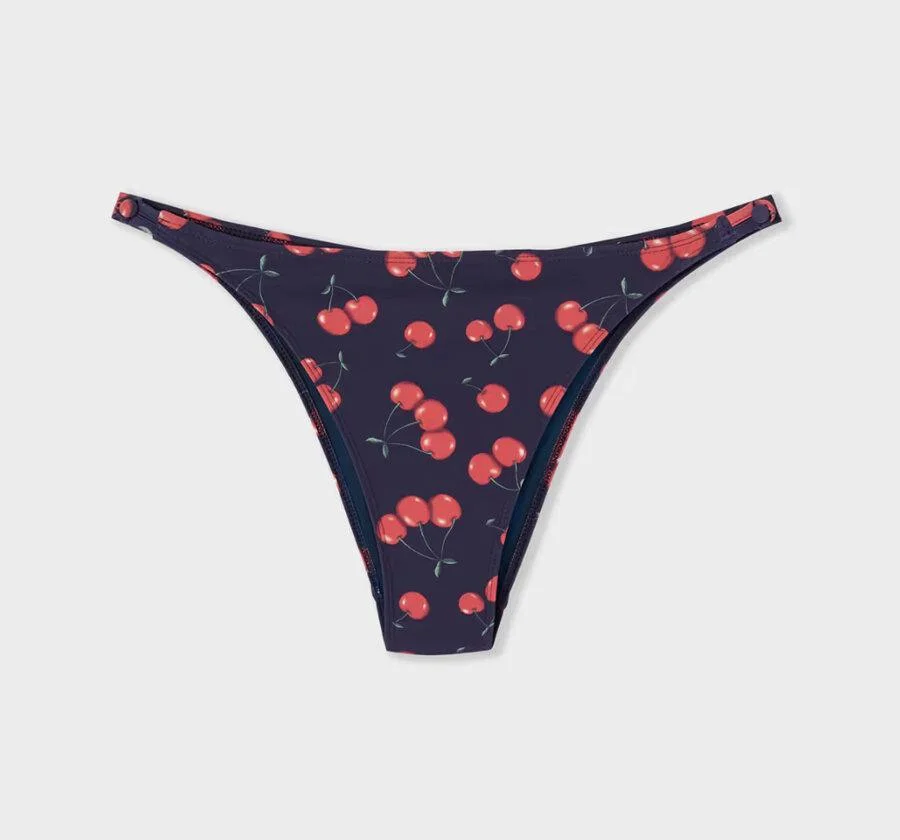 Cherry bikini bottom