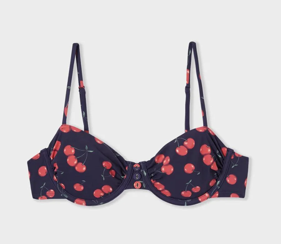 Cherry bikini top