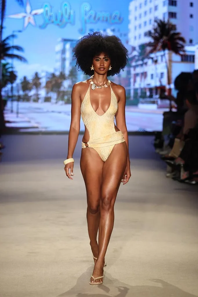 Jasmine Blandford walks the runway 1