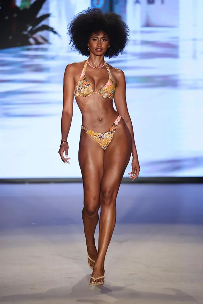 Jasmine Blandford walks the runway