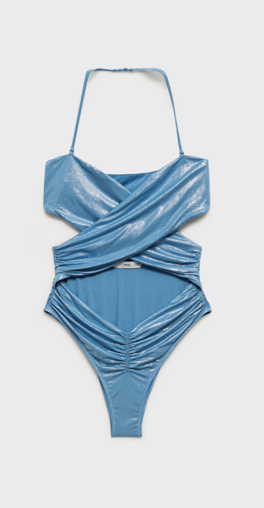 Maillot de bain bleu