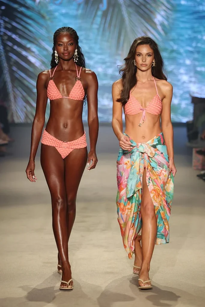 Models walk the runway