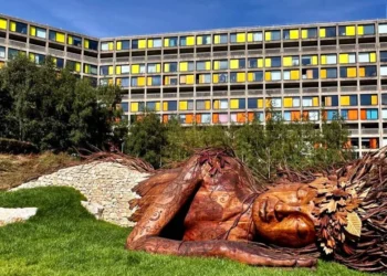 Sarah Eberles Gaia Sculpture Lands at Park Hill