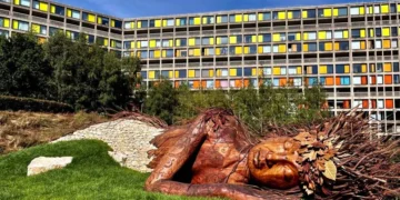 Sarah Eberles Gaia Sculpture Lands at Park Hill