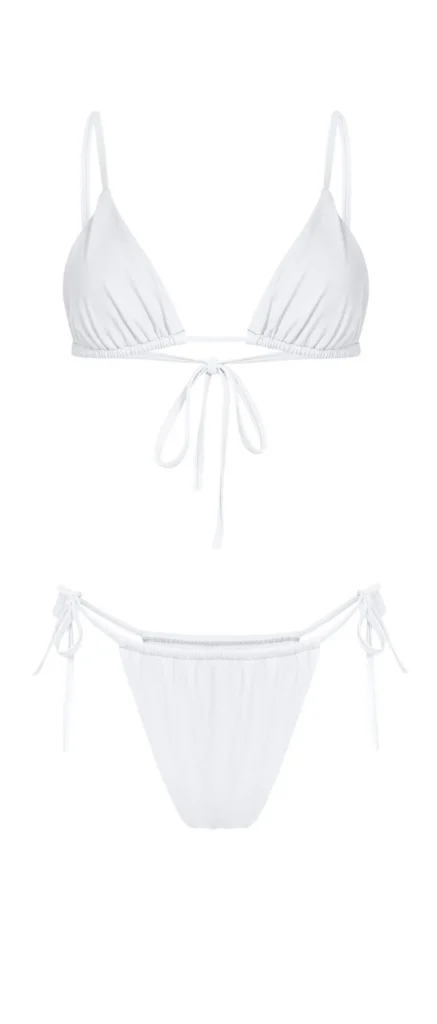 White bikini