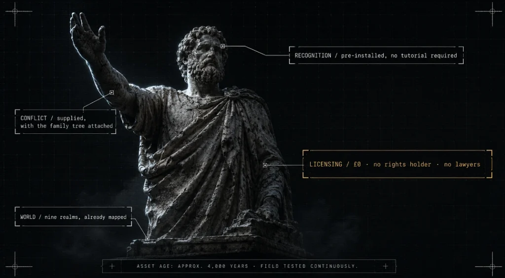 The most road-tested story assets in human history, and not one of them has an owner