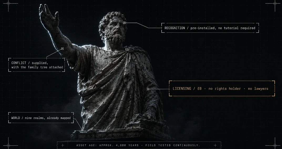 The most road-tested story assets in human history, and not one of them has an owner