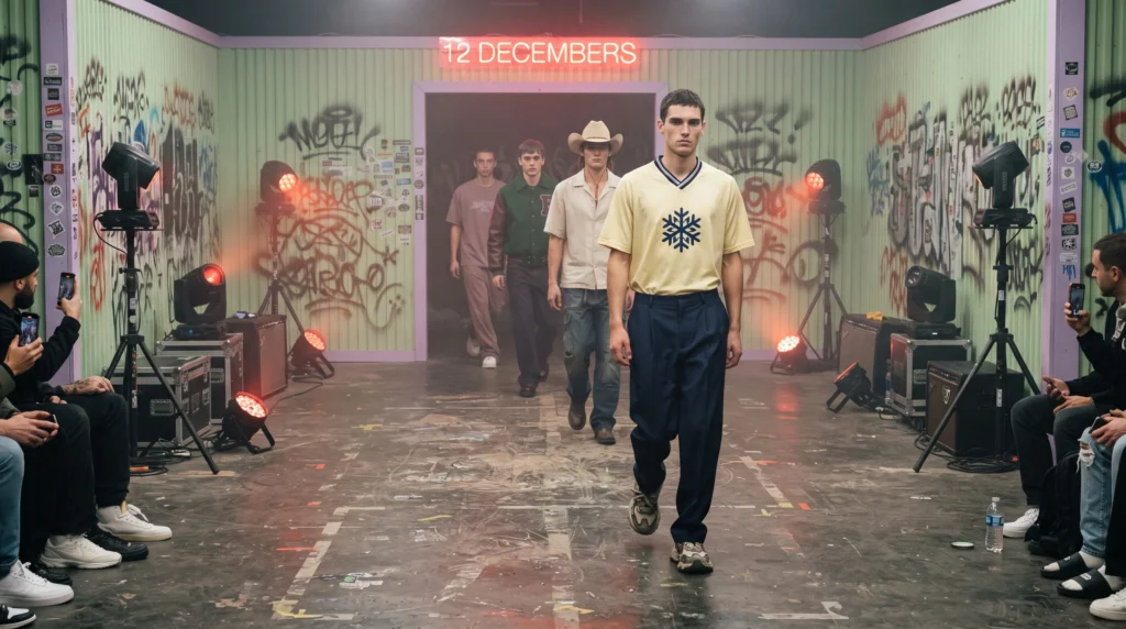 12 Decembers Made Its Runway Debut in a Skate Park