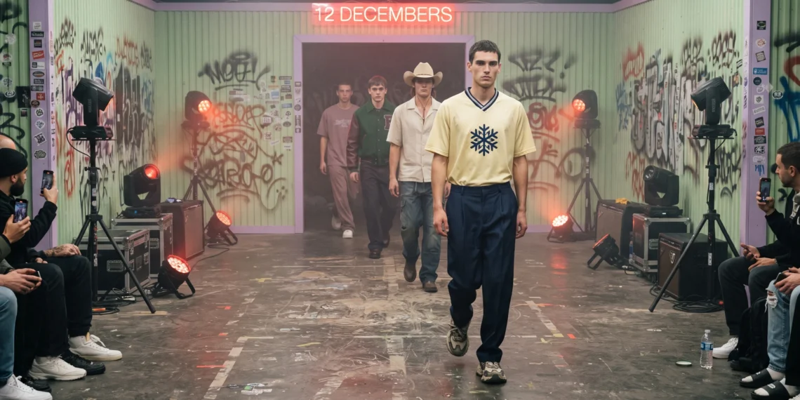 12 Decembers Made Its Runway Debut in a Skate Park