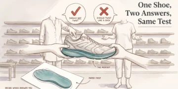 Podiatrists And Barefoot Shoe Fans Do The Same Shoe Test And Want Opposite Answers