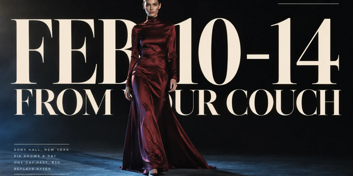 Watch New York Fashion Week Shows From Home