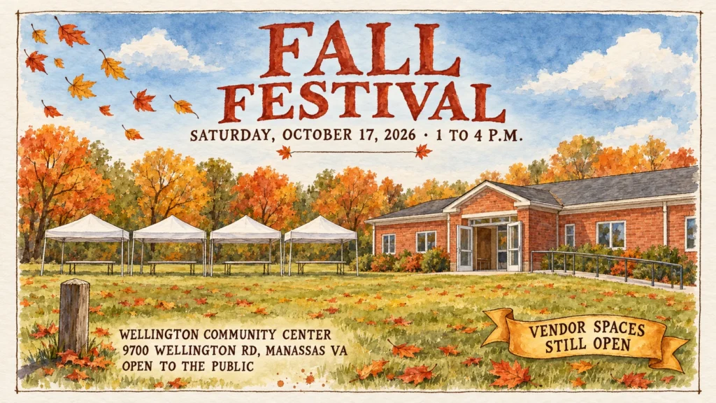 Wellington Community Fall Festival In Manassas On October 17
