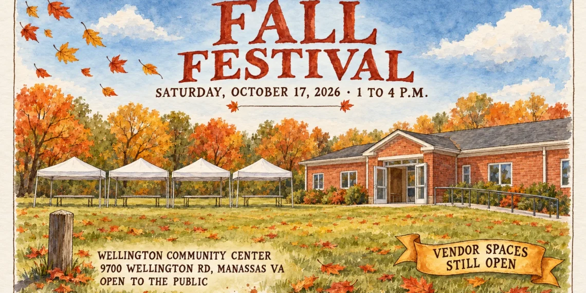 Wellington Community Fall Festival In Manassas On October 17